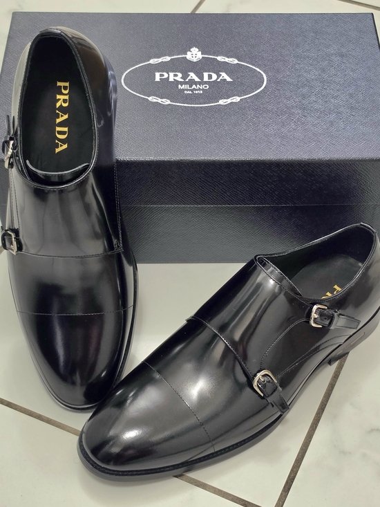 Prada Other - Prada Double Monk Strap Shoes, 9